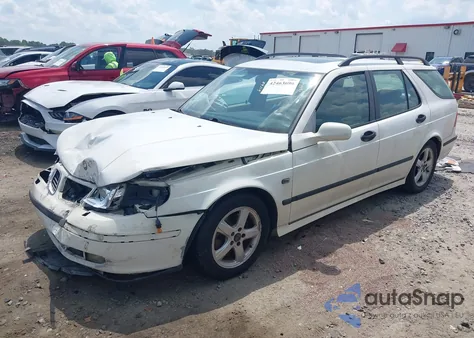 2004 Saab 9-5 Arc из США, поврежденный, VIN YS3ED59A143017809